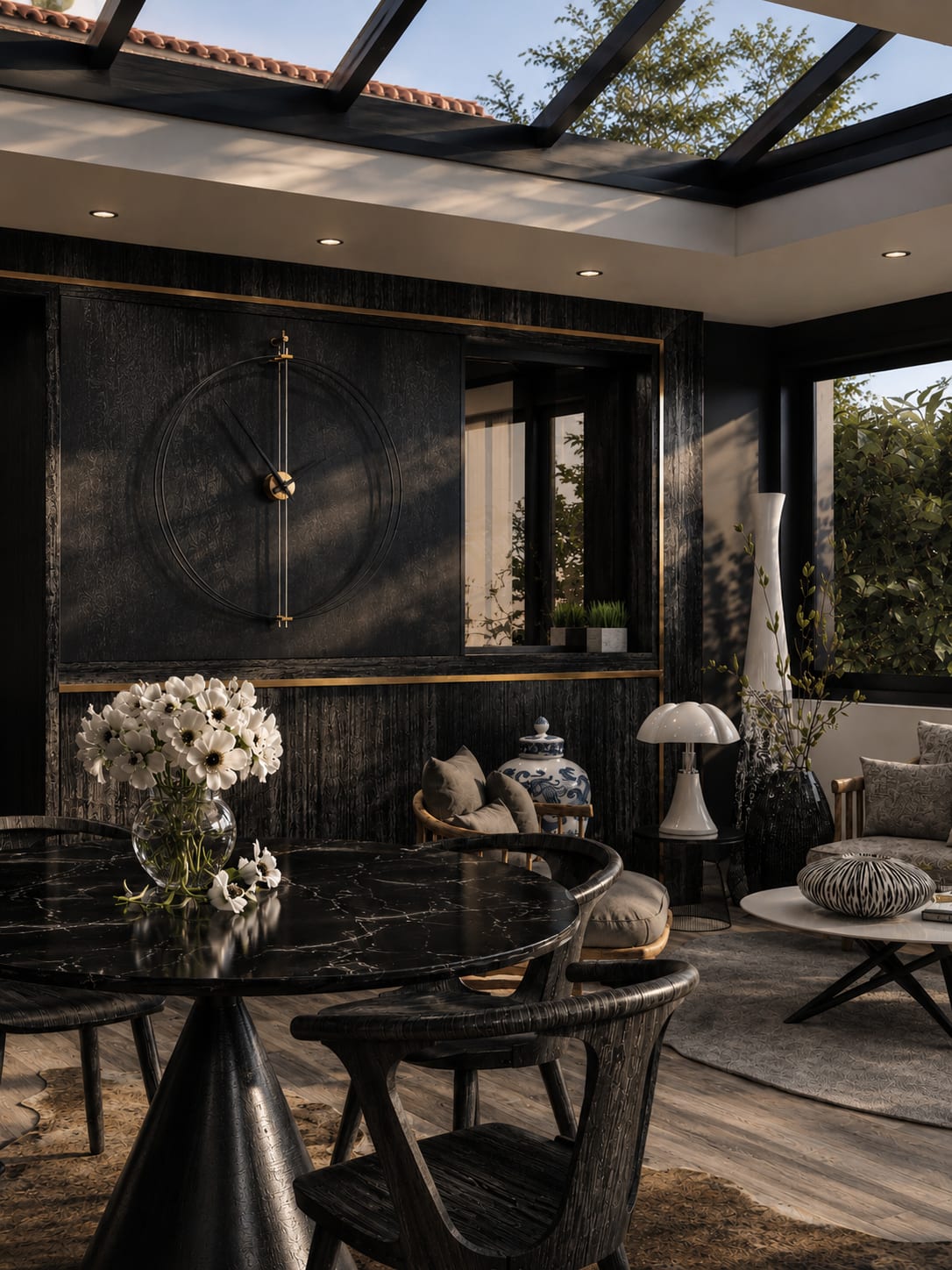 River Chan — vue 4, pool house & extension par Créa'Home