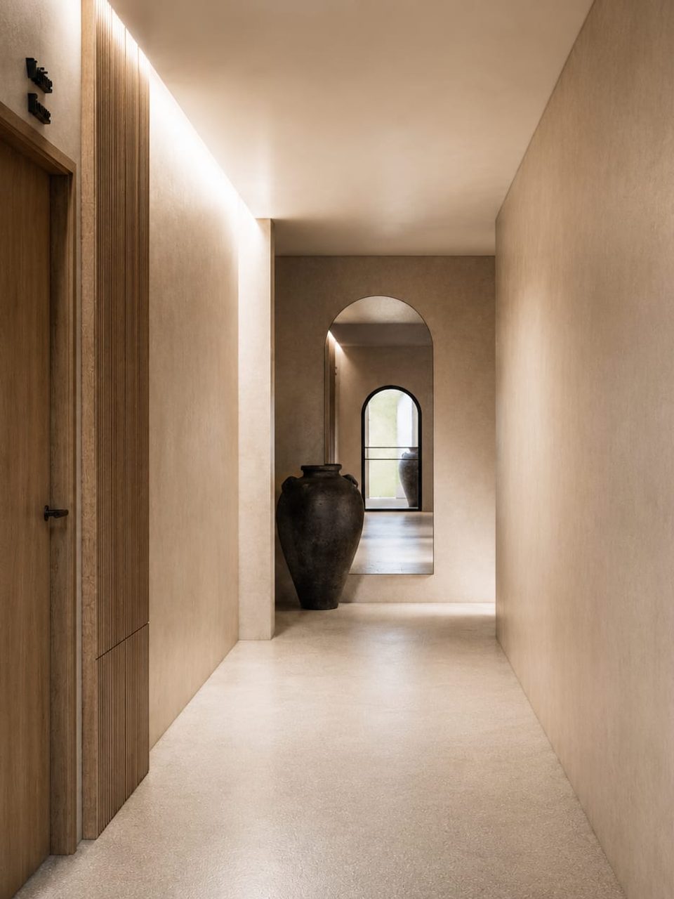 Eden des Sens — couloir, spa par Créa'Home