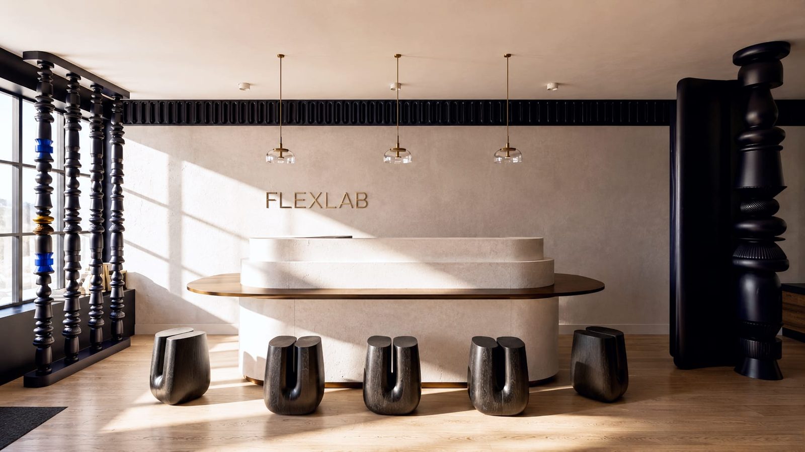 Flexlab Concept — vue 17, studio de bien-être par Créa'Home