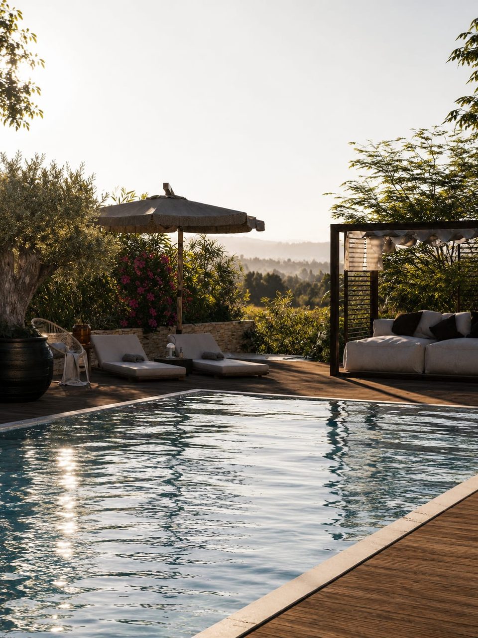 Villa Eden — piscine, rénovation de villa par Créa'Home