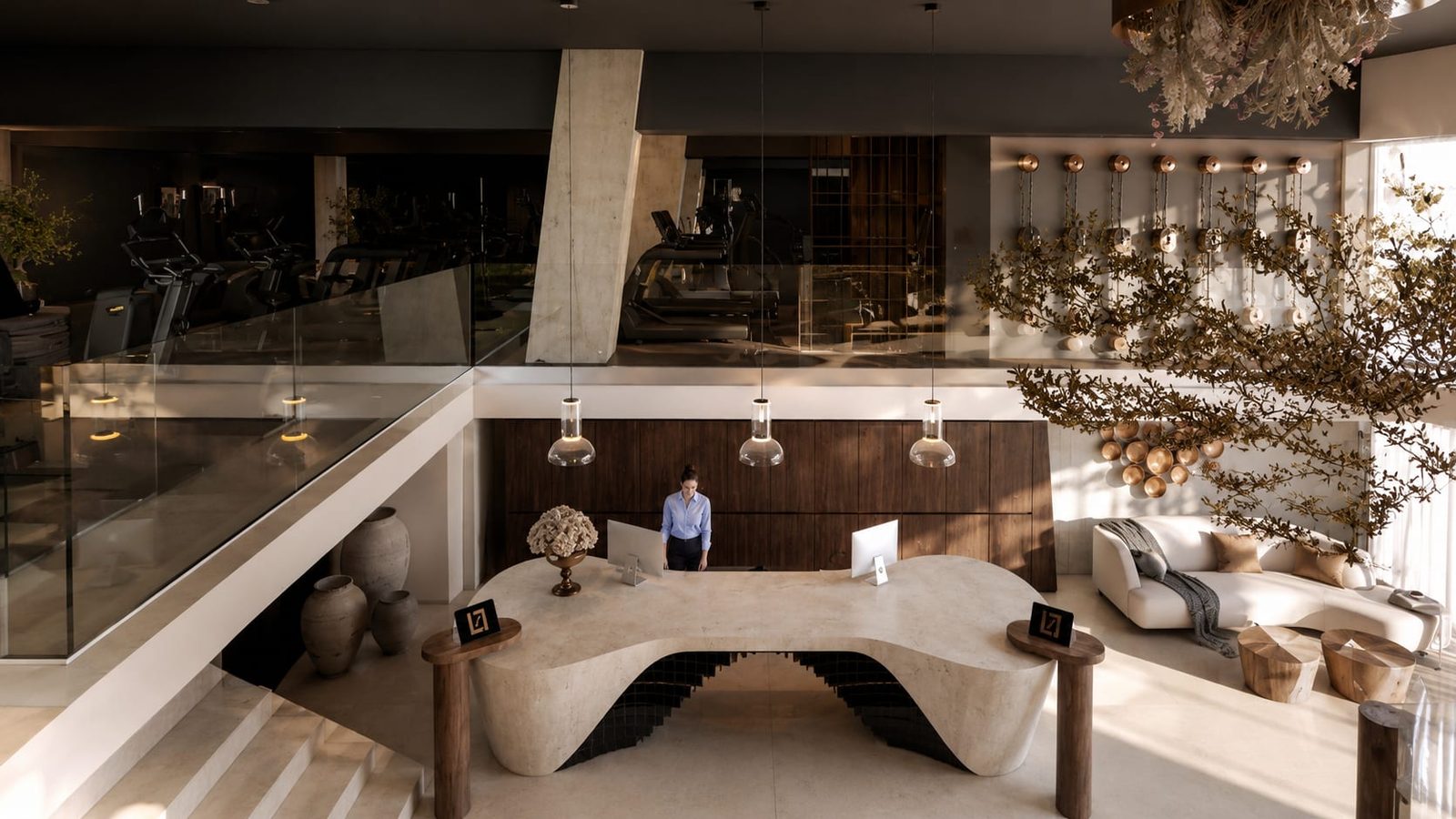 NXT LVL Club — bespoke interior design project by Créa'Home