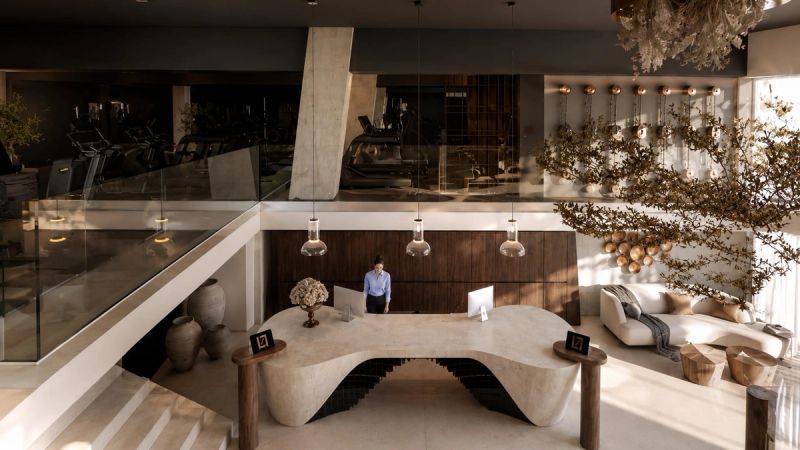 Salle de sport NXT LVL Club — architecture intérieure Créa'Home