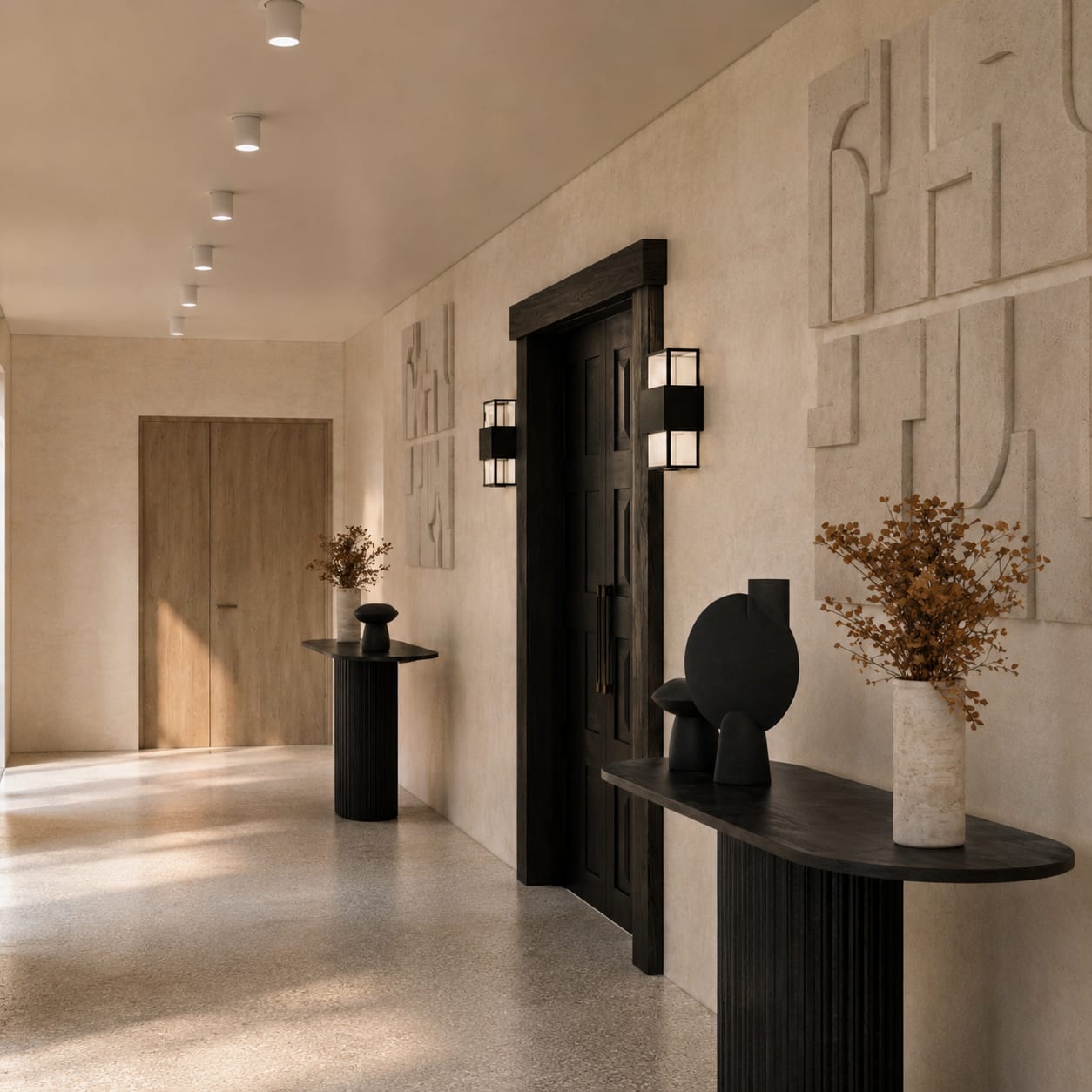 Eden des Sens — couloir, spa par Créa'Home
