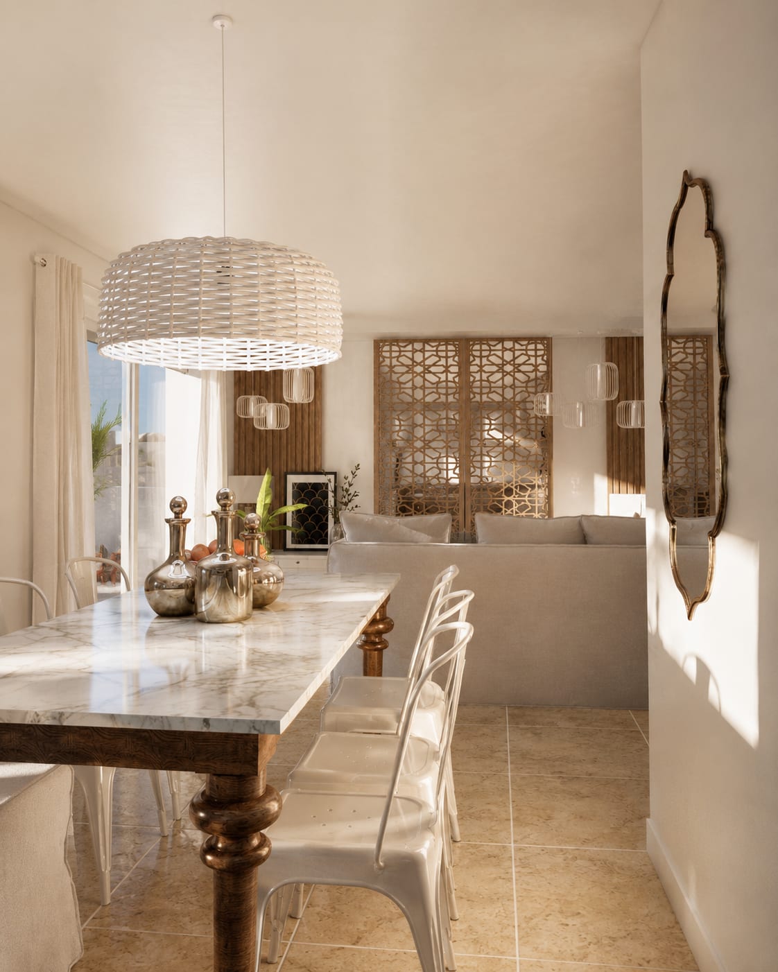 Tangier — vue 21, rénovation d'appartement par Créa'Home