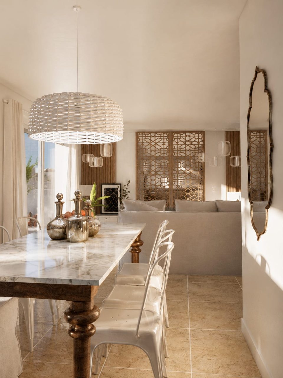 Tangier — vue 21, rénovation d'appartement par Créa'Home