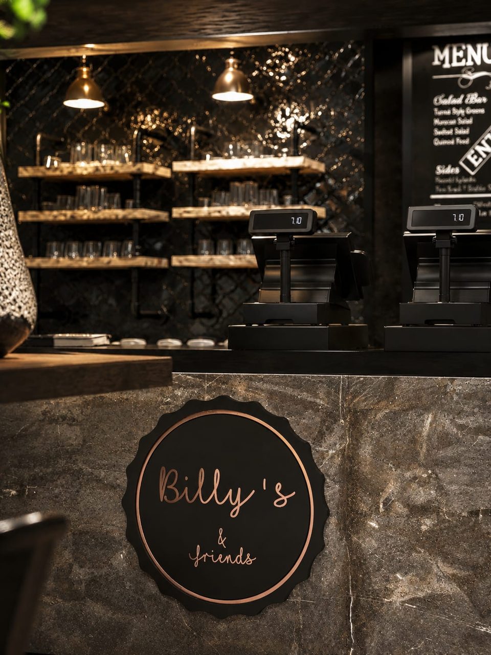 The Billy's — comptoir, restaurant par Créa'Home