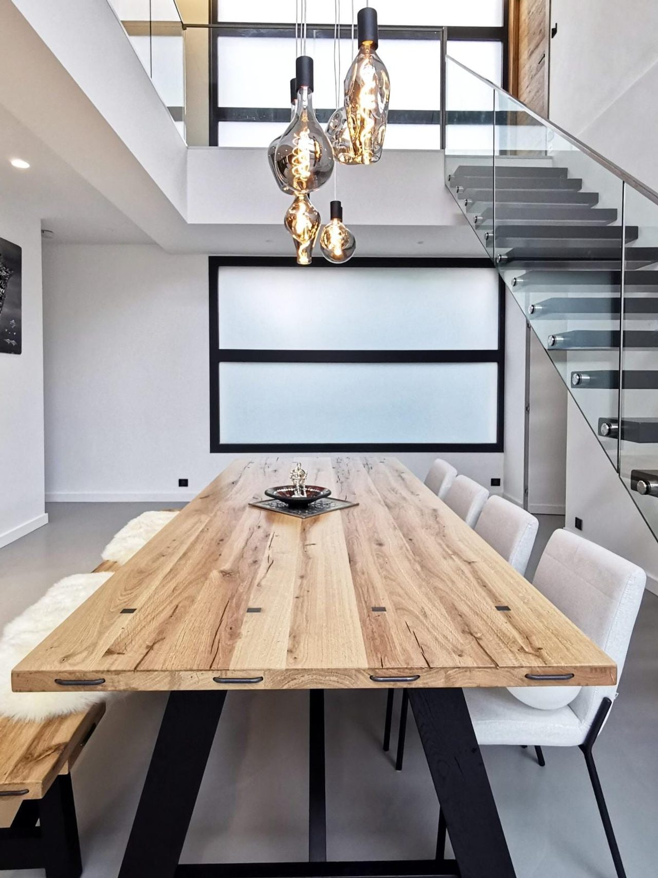 Villa Casanova, Cannes — salle à manger, rénovation de villa par Créa'Home