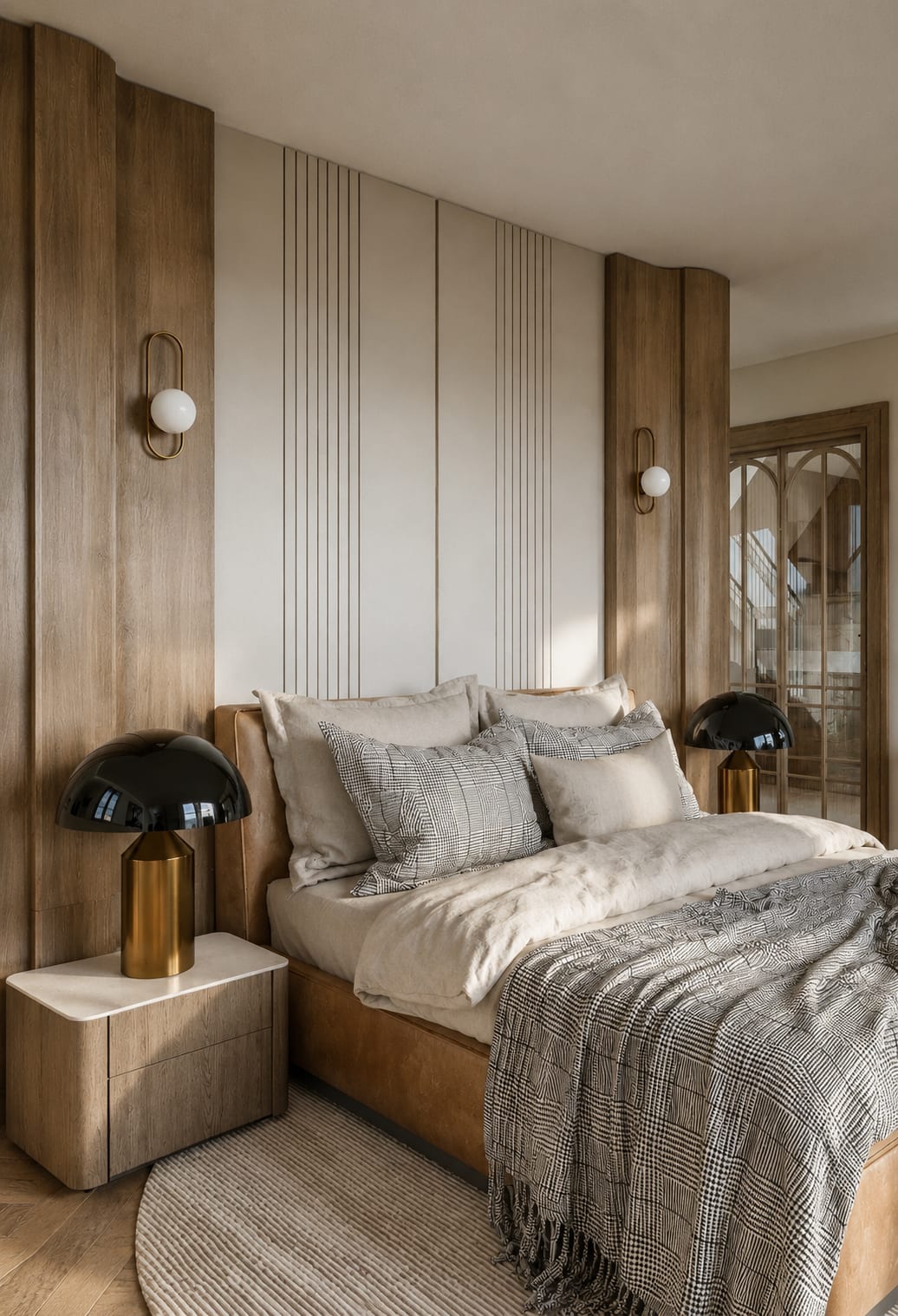 Clos Pecheret — chambre, rénovation de villa par Créa'Home
