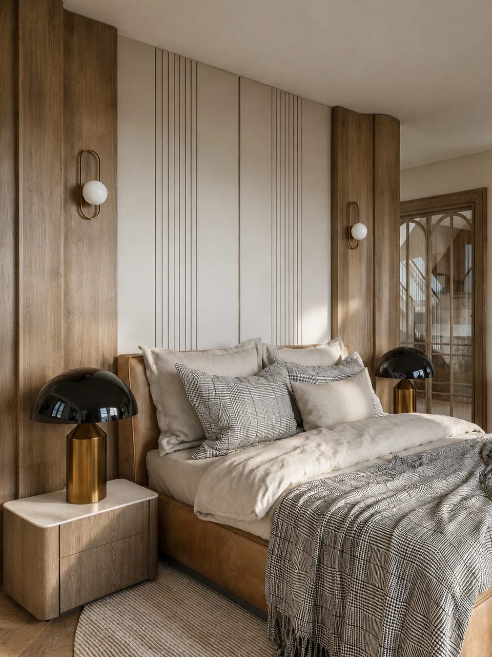 Clos Pecheret — chambre, rénovation de villa par Créa'Home
