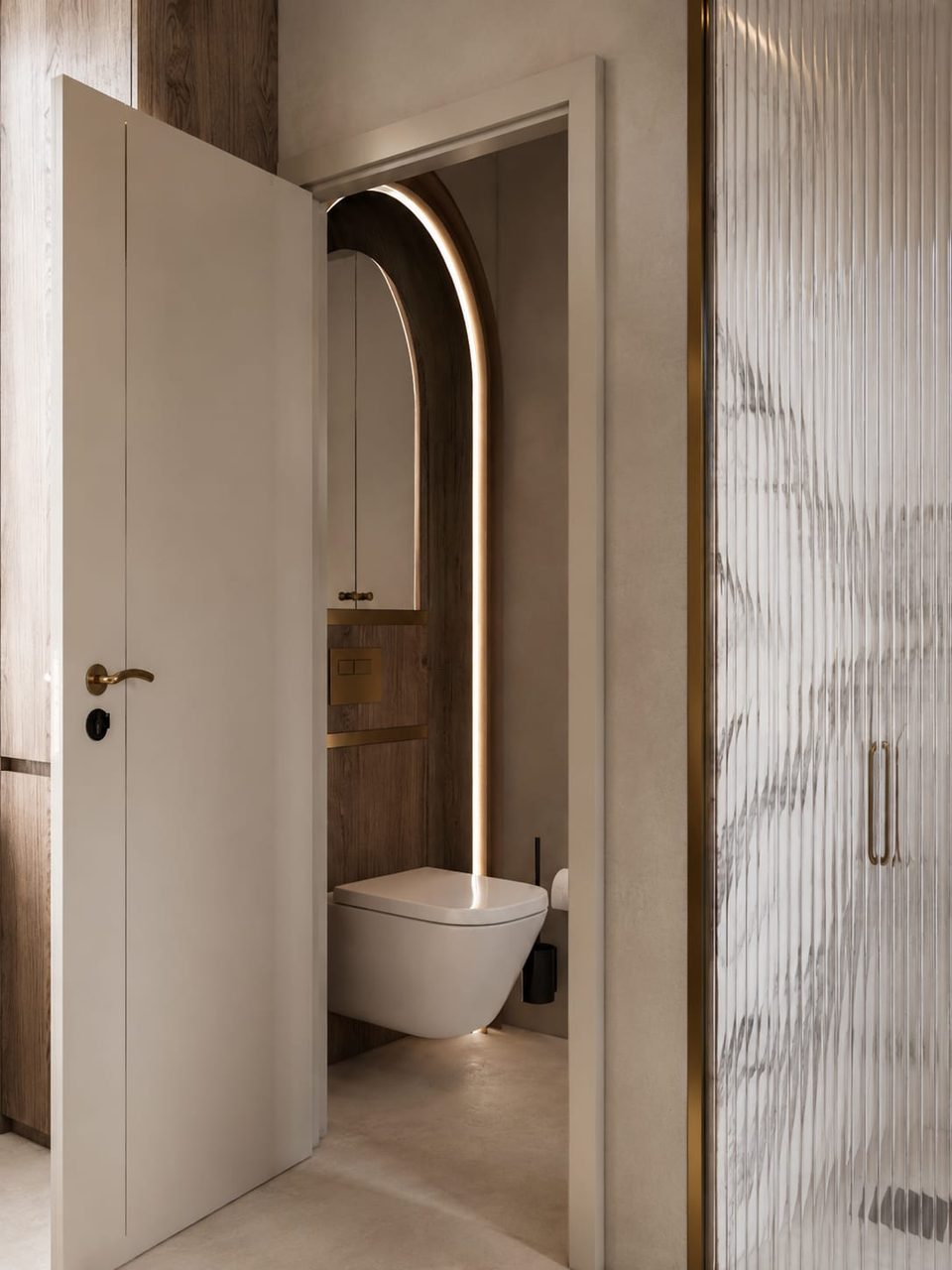 Rue du Temple, Paris — salle d'eau, rénovation d'appartement par Créa'Home