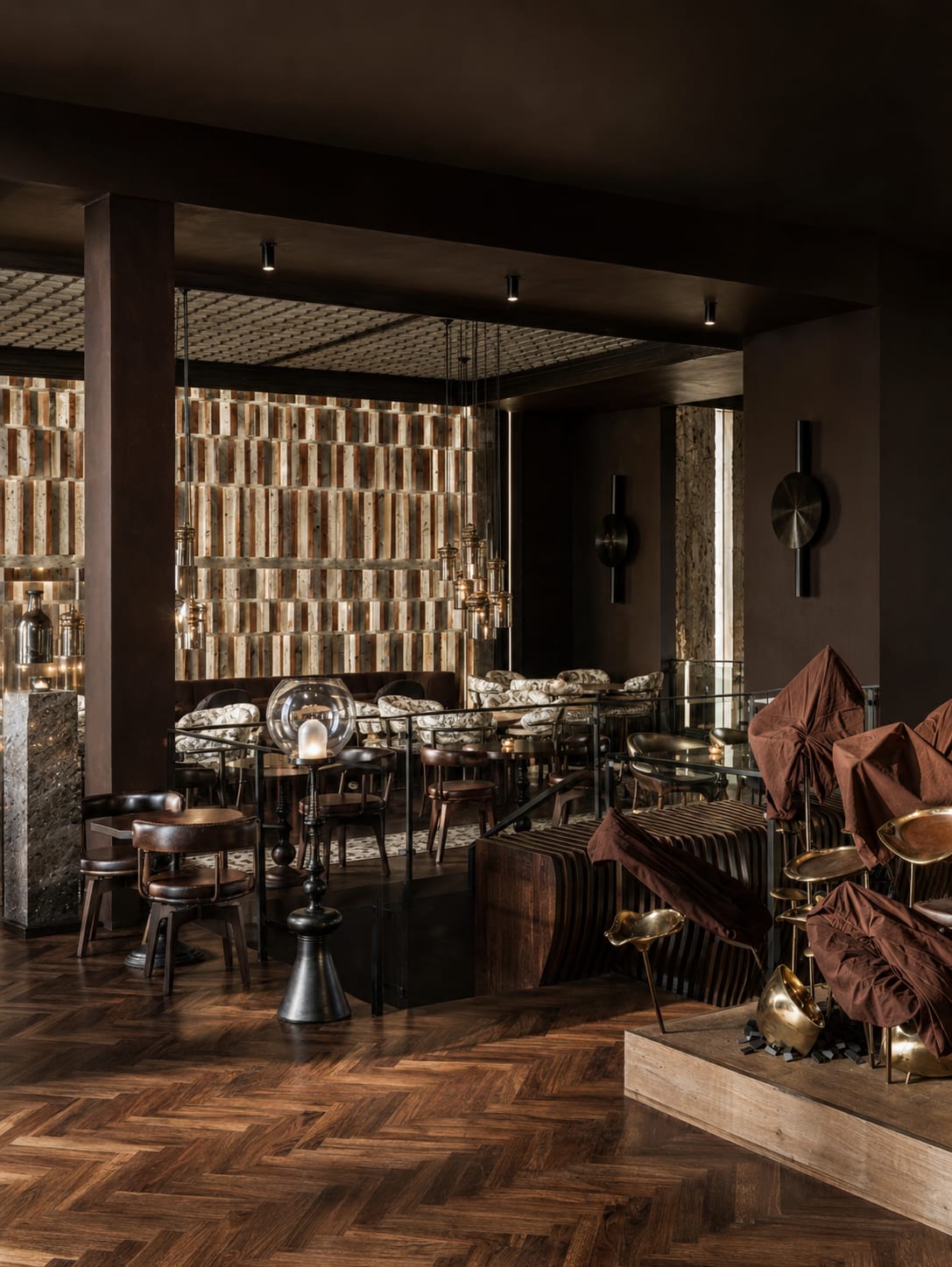 Oshun — salle, restaurant par Créa'Home