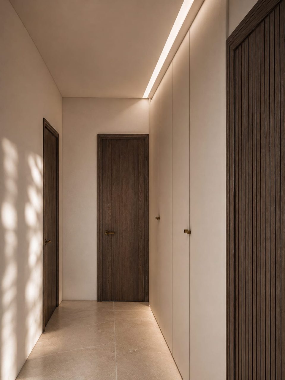 Clos Pecheret — couloir, rénovation de villa par Créa'Home