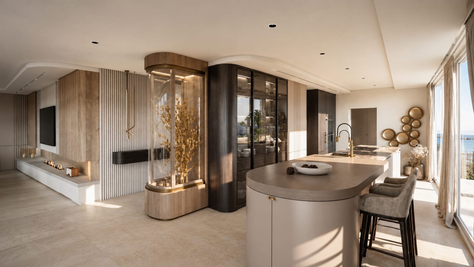 Agathe 501 — cuisine, rénovation d'appartement par Créa'Home