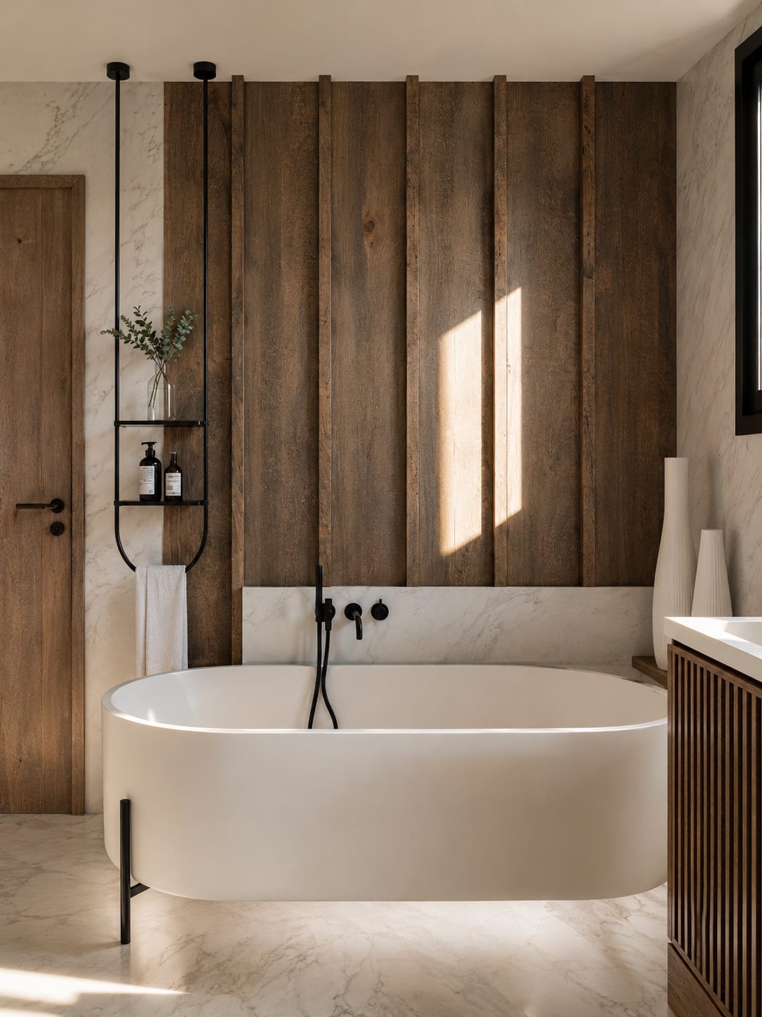 Villa Eden — salle de bain, rénovation de villa par Créa'Home