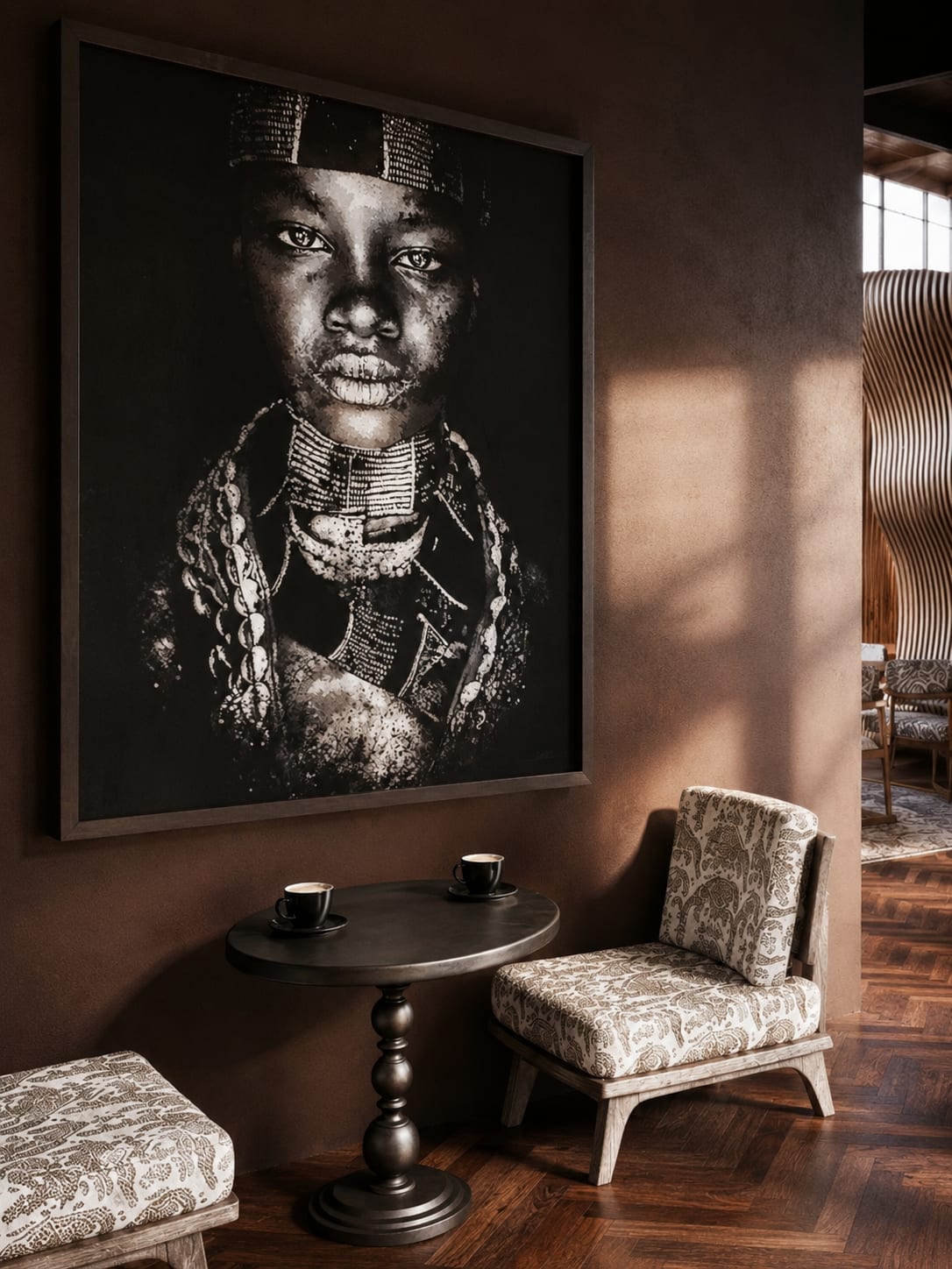 Oshun — salon, restaurant par Créa'Home