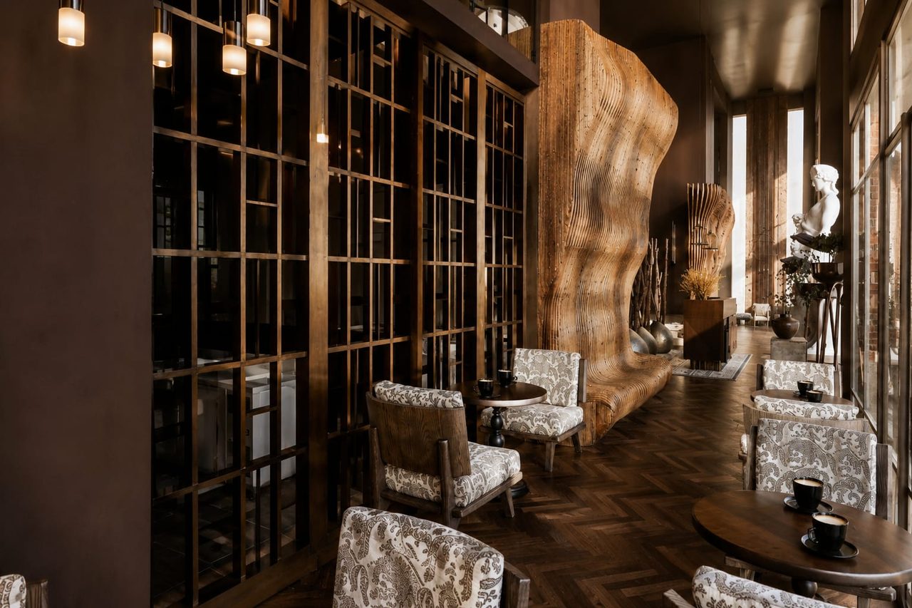 Oshun — cave à vin, restaurant par Créa'Home