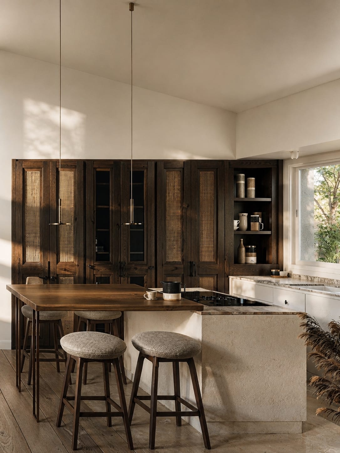 Villa Benoit — cuisine, rénovation de villa par Créa'Home