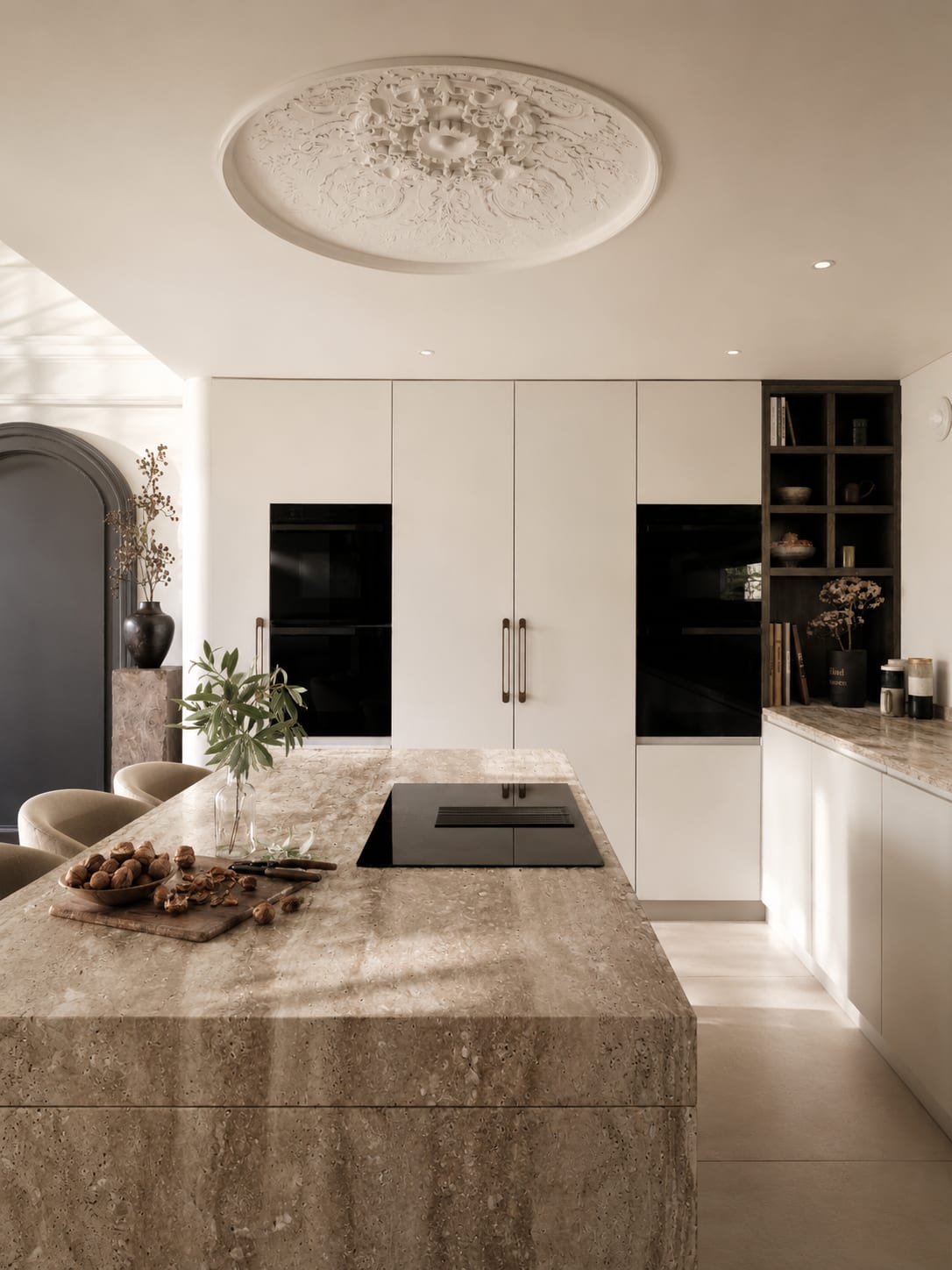 Villa Kerquessaud, La Baule — cuisine, rénovation de villa par Créa'Home
