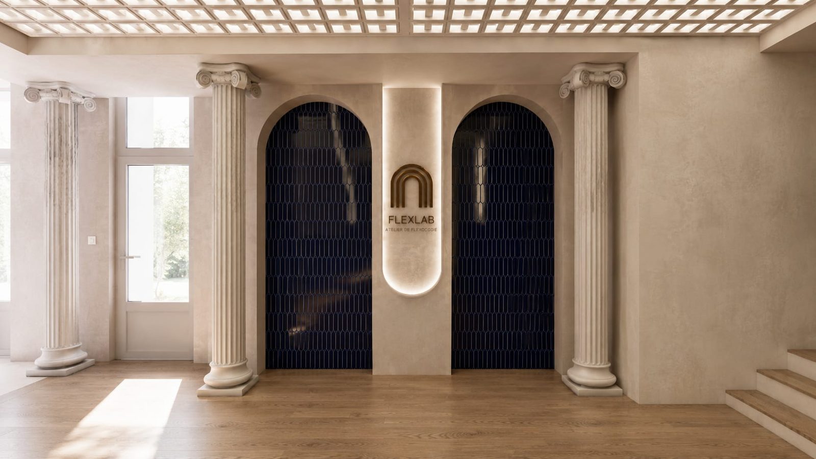 Flexlab Temple — vue 23, studio de bien-être par Créa'Home