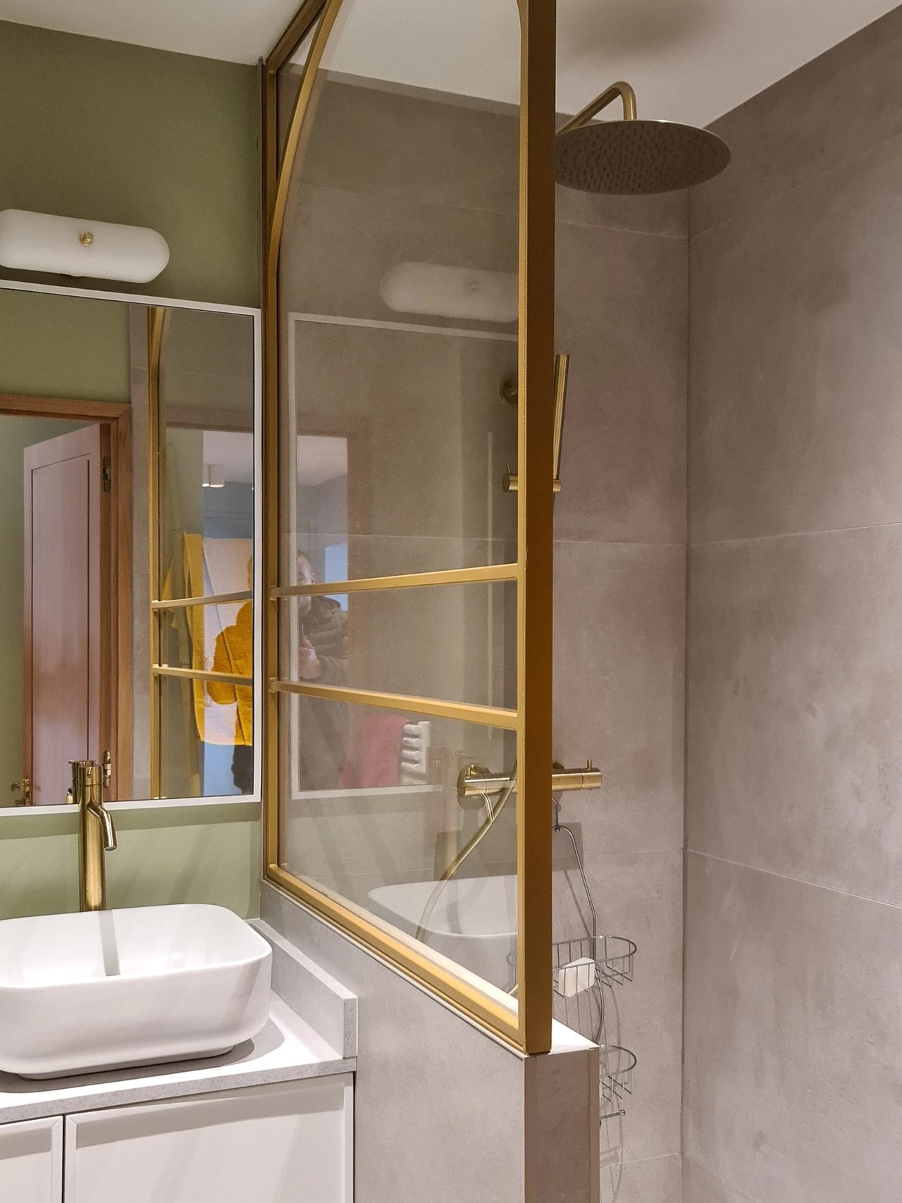Ocean Drive, Le Pouliguen — salle de bain, appartement balnéaire par Créa'Home