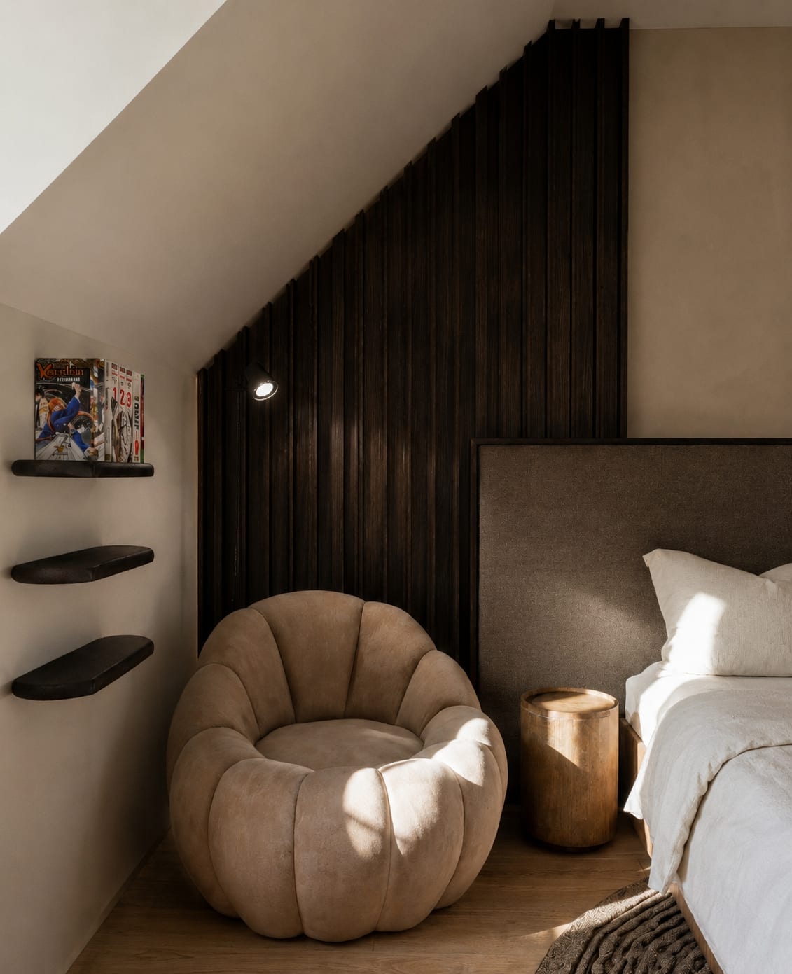Clos Pecheret — chambre, rénovation de villa par Créa'Home