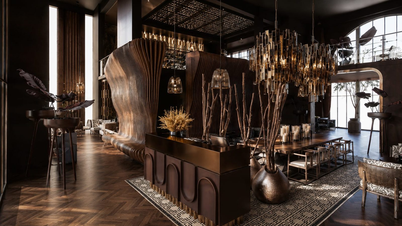 Oshun — salle, restaurant par Créa'Home