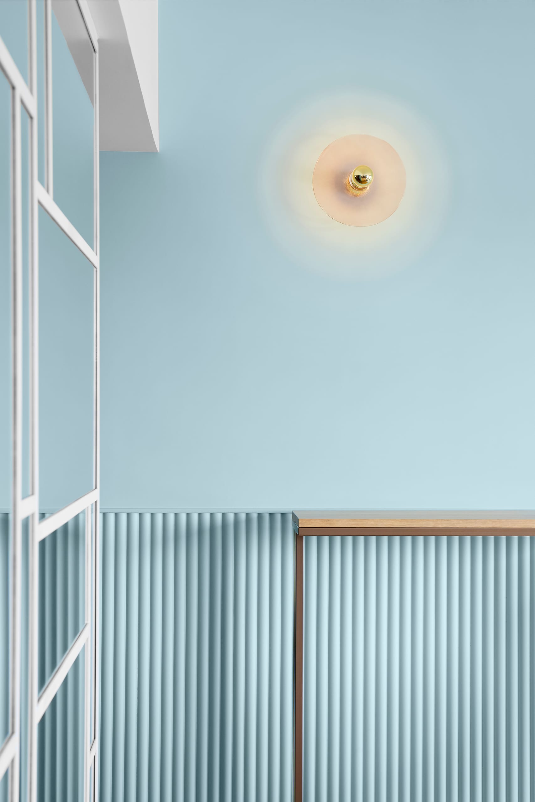 Ocean Drive, Le Pouliguen — couloir, appartement balnéaire par Créa'Home