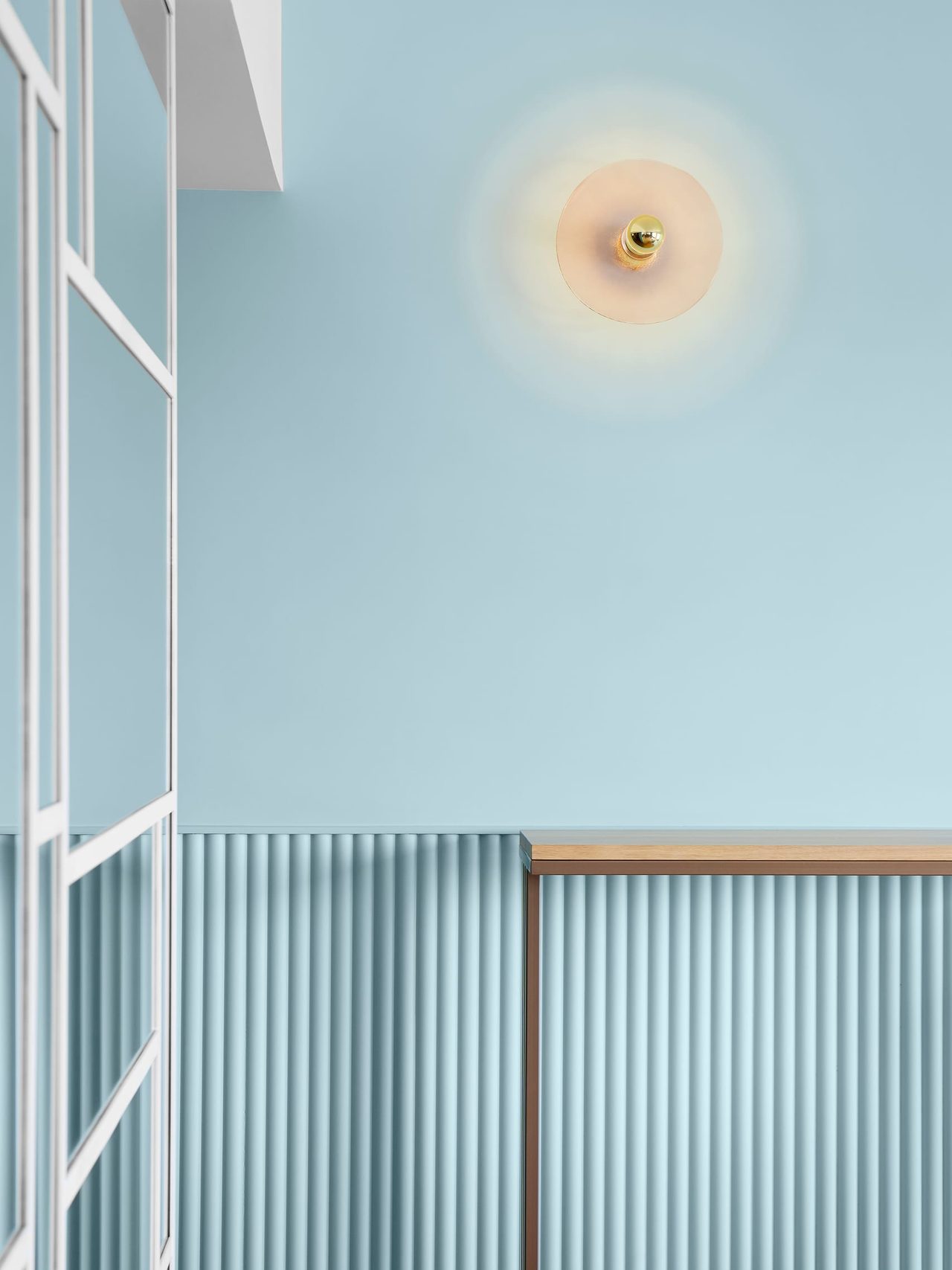 Ocean Drive, Le Pouliguen — couloir, appartement balnéaire par Créa'Home