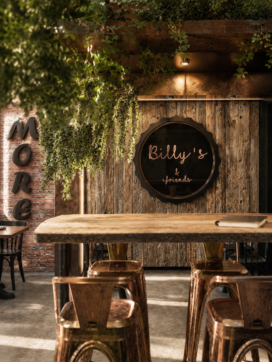 The Billy's — salle, restaurant par Créa'Home