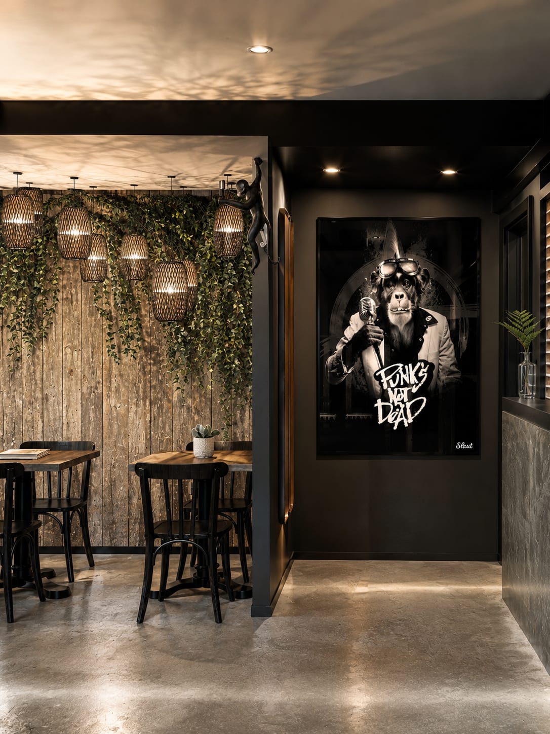 The Billy's — salle, restaurant par Créa'Home