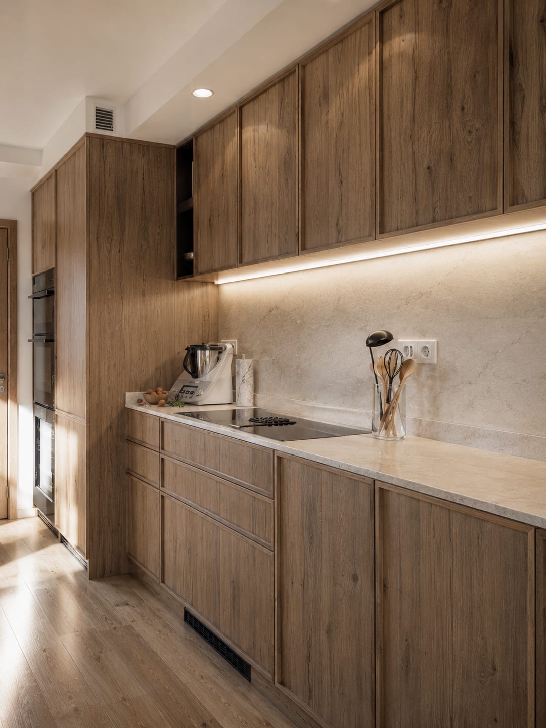 Dombasle — cuisine, rénovation d'appartement par Créa'Home
