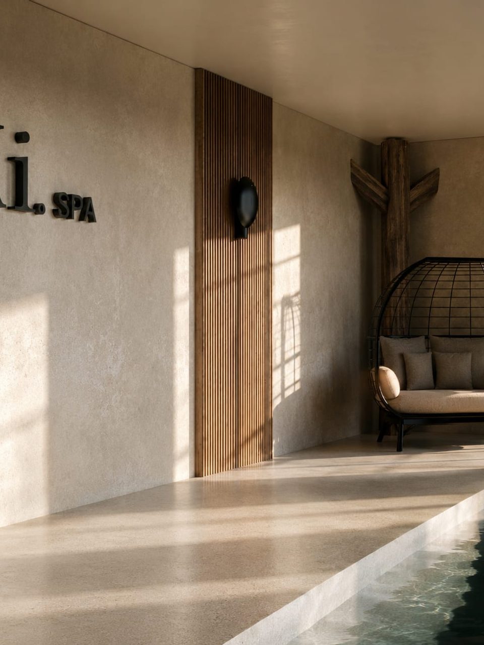 Eden des Sens — piscine, spa par Créa'Home