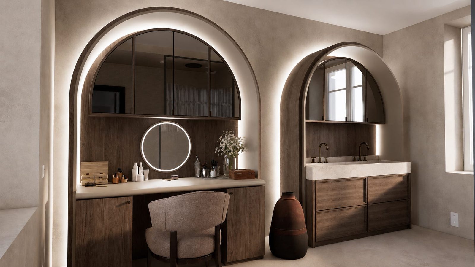 Rue du Temple, Paris — suite parentale, rénovation d'appartement par Créa'Home