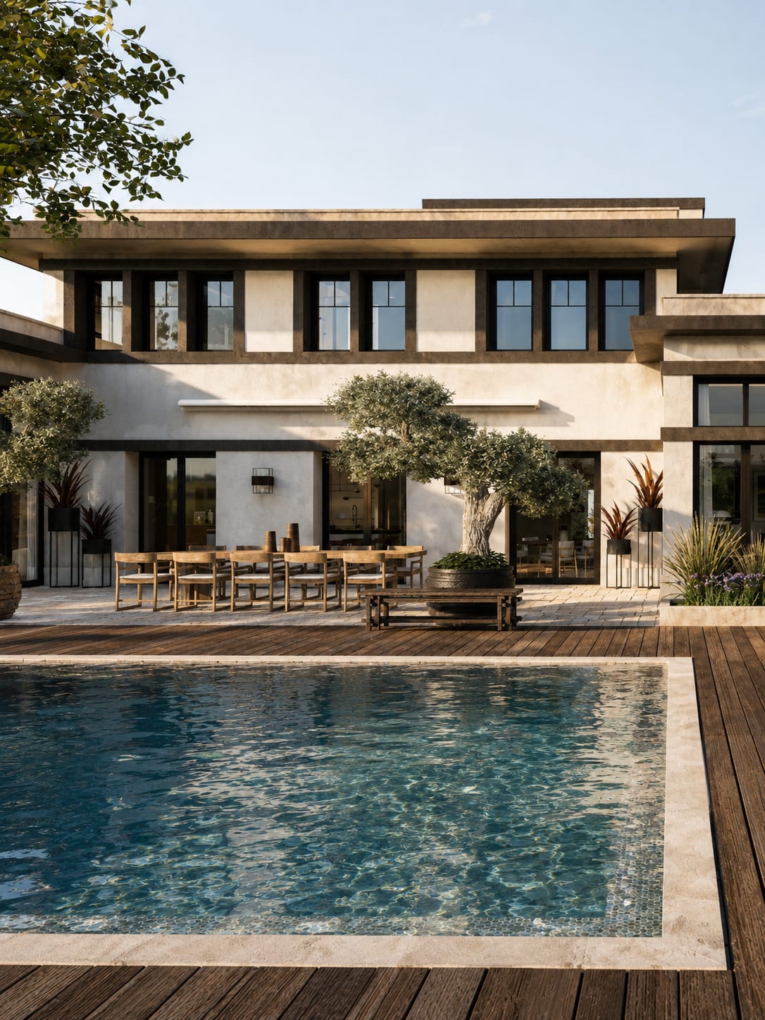 Villa Eden — piscine, rénovation de villa par Créa'Home