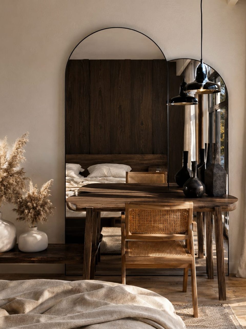 Ledru Rollin, Paris — chambre, rénovation d'appartement par Créa'Home