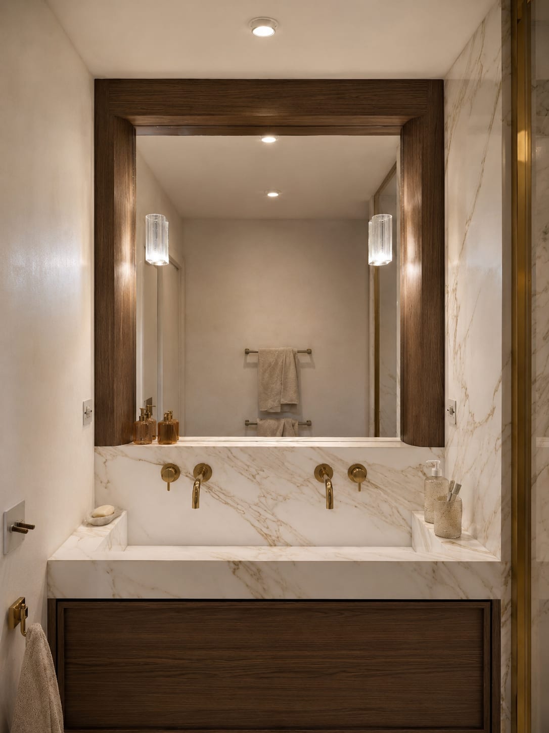 Wagram, Paris — salle de bain, rénovation d'appartement par Créa'Home