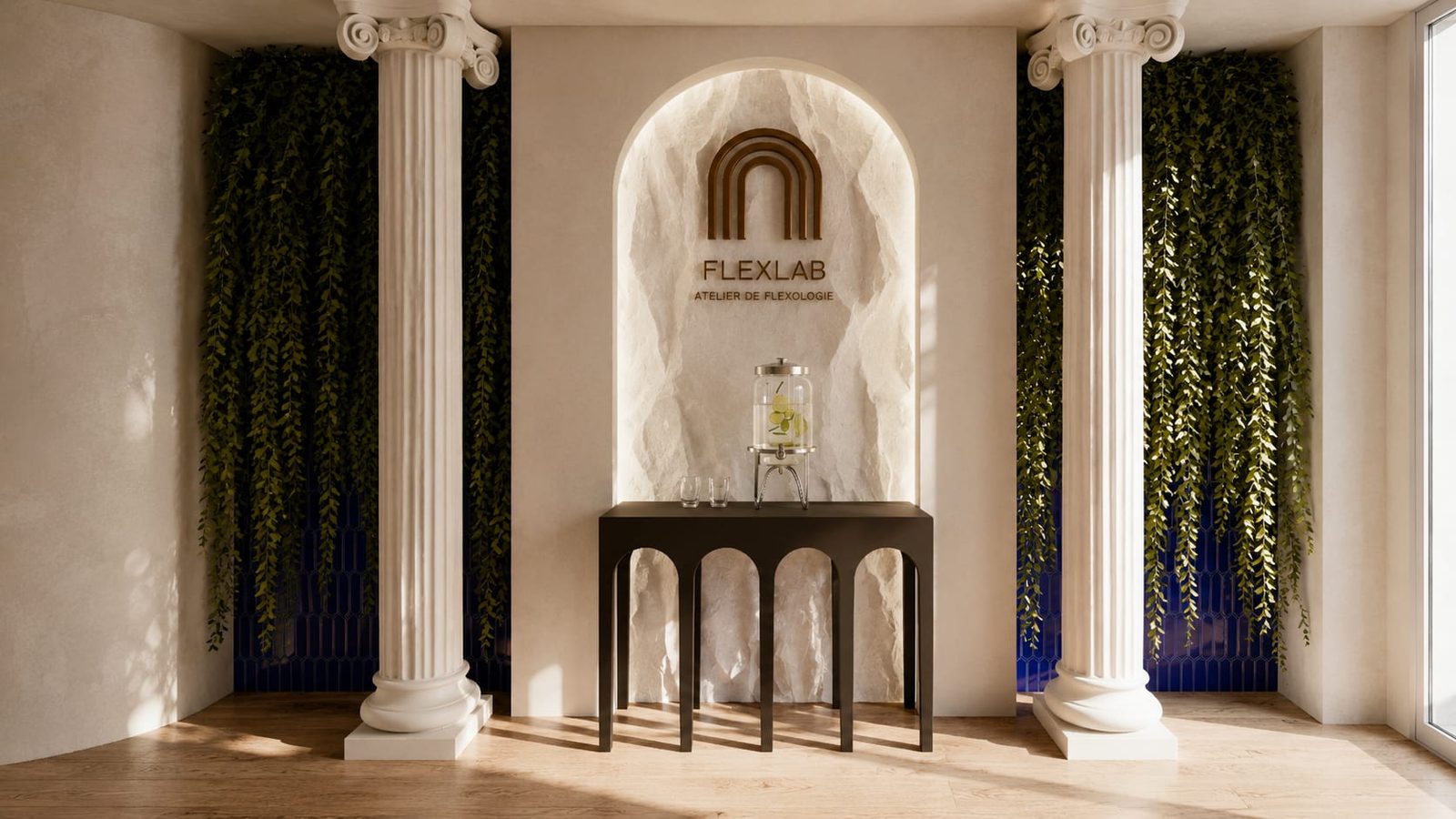 Flexlab Temple — vue 4, studio de bien-être par Créa'Home