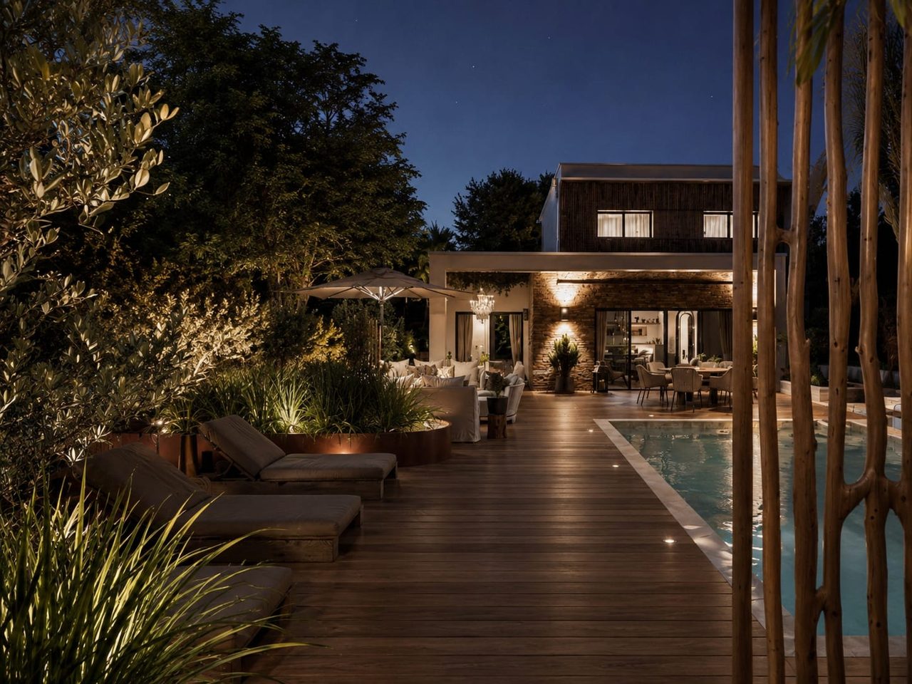 Villa Kerquessaud, La Baule — extérieur, rénovation de villa par Créa'Home