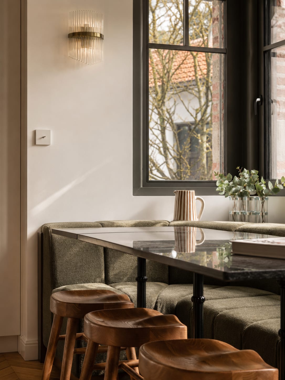 Cavalière — coin repas, cuisine sur mesure par Créa'Home