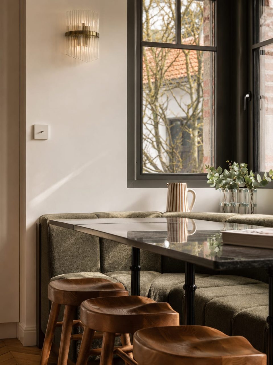Cavalière — coin repas, cuisine sur mesure par Créa'Home