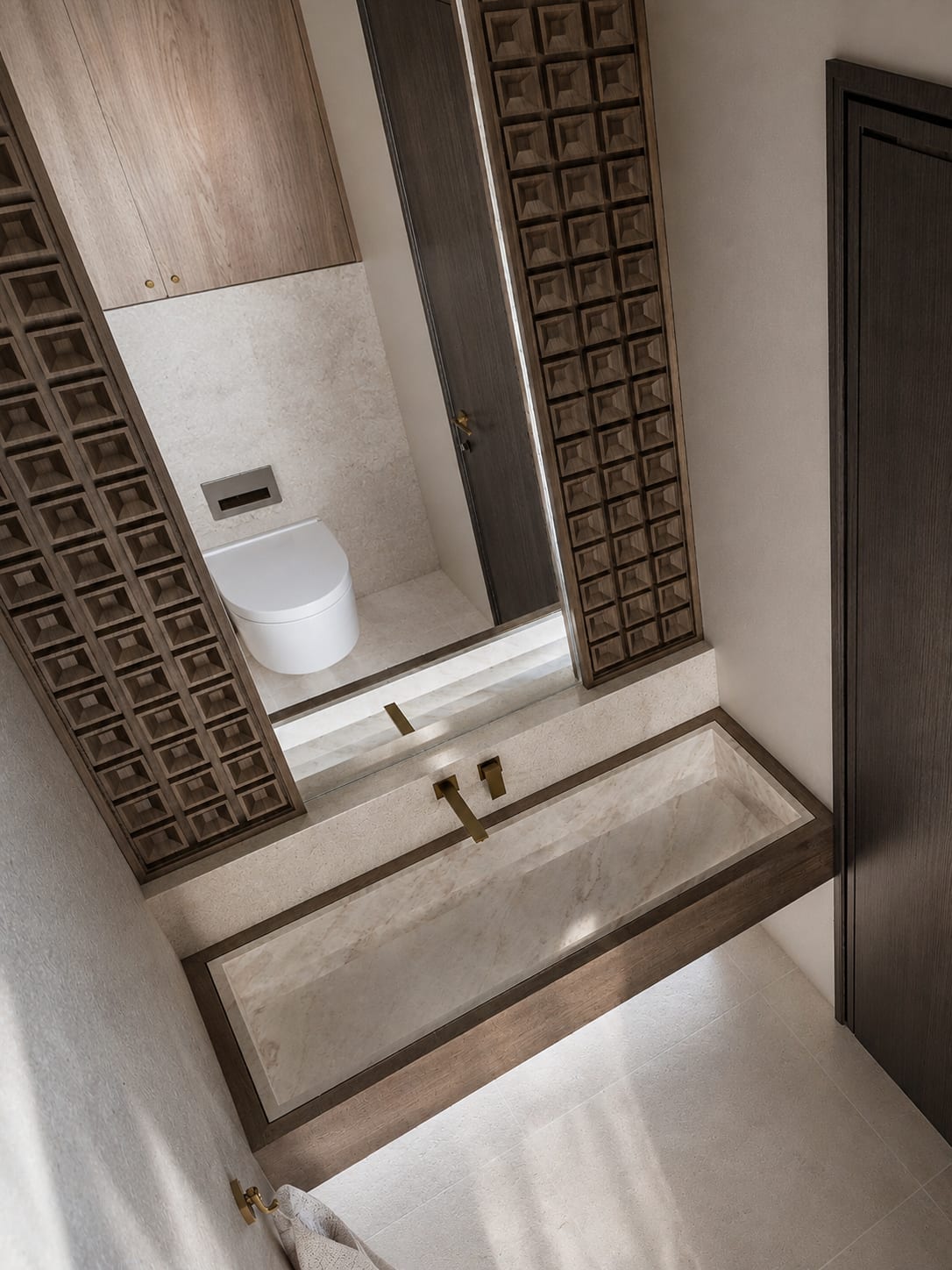 Clos Pecheret — salle de bain, rénovation de villa par Créa'Home