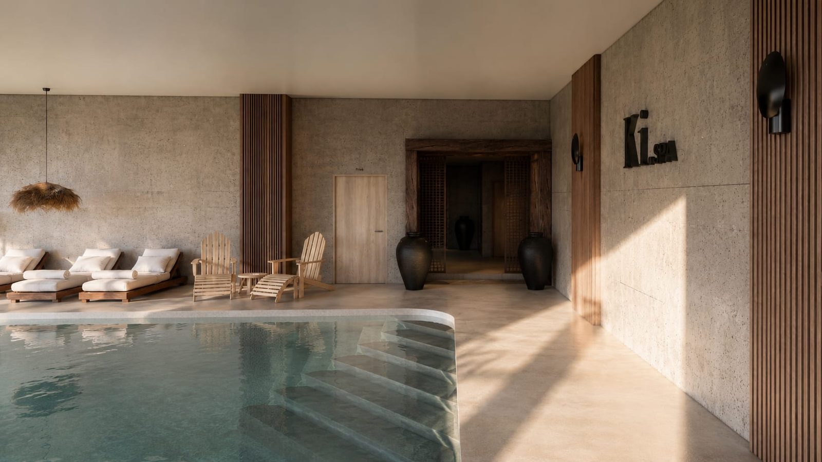 Eden des Sens — piscine, spa par Créa'Home