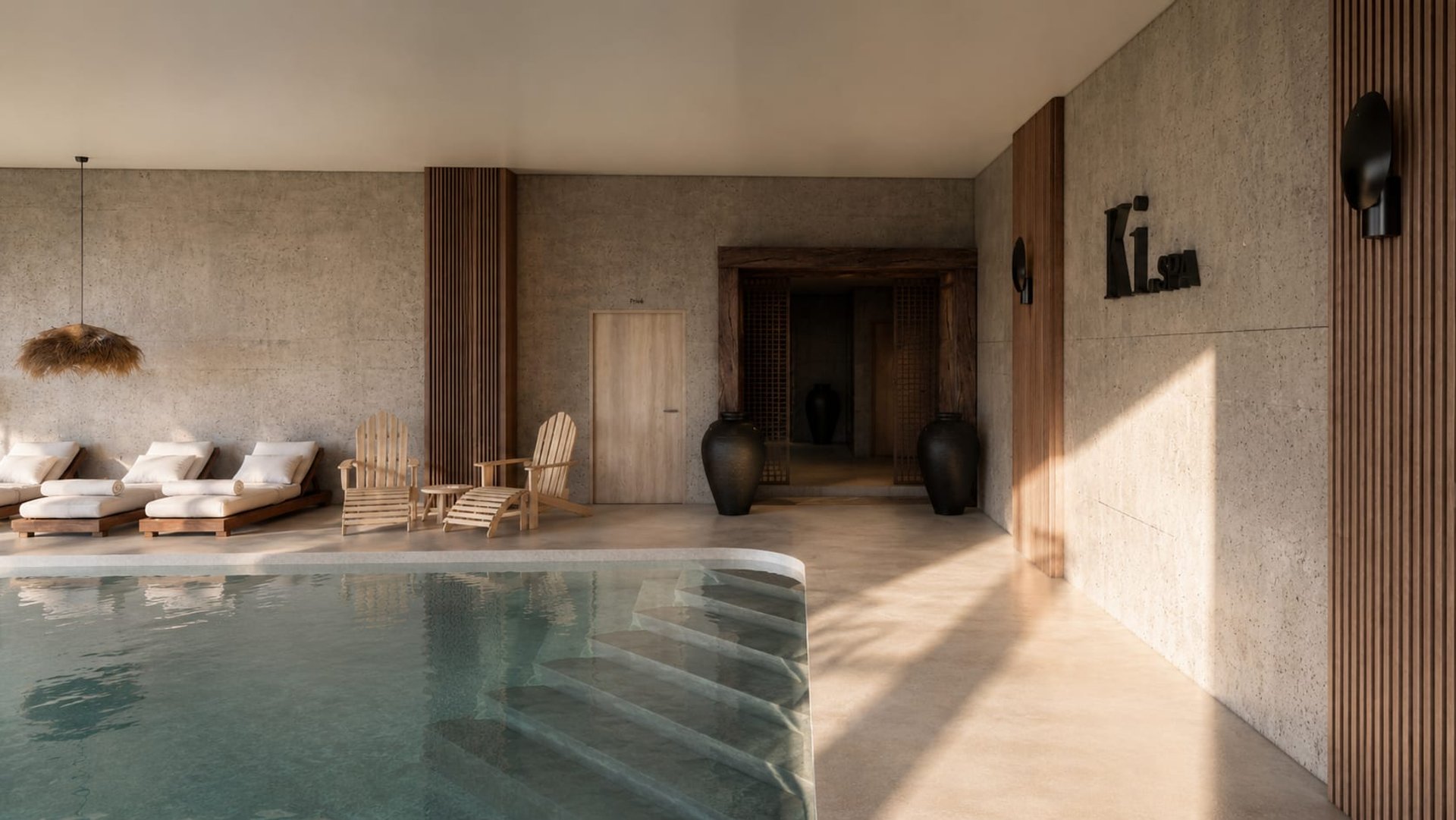 Eden des Sens — piscine, spa par Créa'Home