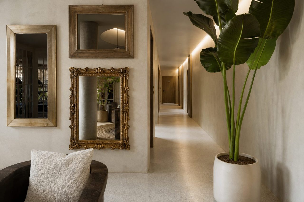Eden des Sens — couloir, spa par Créa'Home