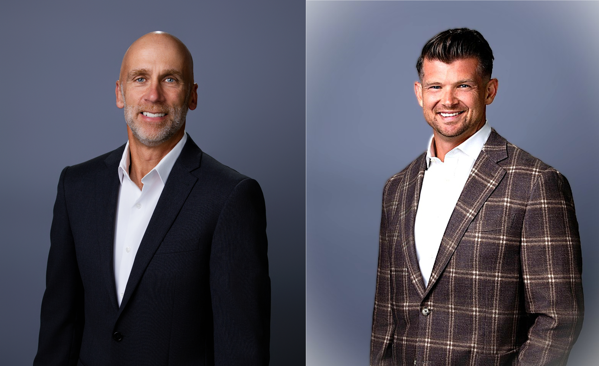 Jason Sturm (left) and Jon Shore (right)