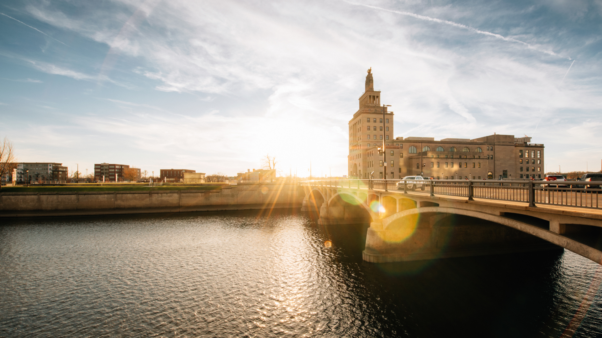 Skyline of Cedar Rapids, Iowa
