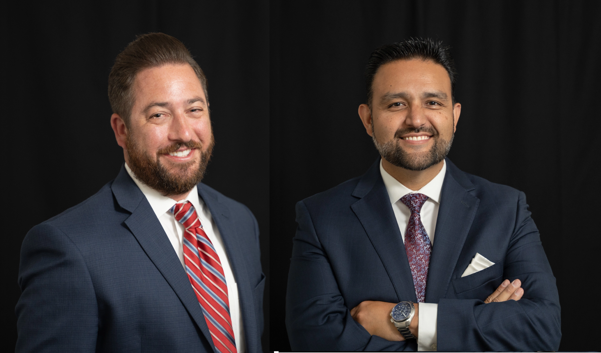 Simplified Wealth Management co-founders Aaron Johnson (right) and Kenichi Igarashi (left)