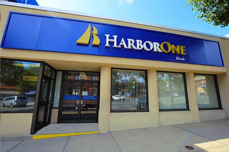 HarborOne Bank branch at 68 Legion Parkway in Brockton, Massachusetts