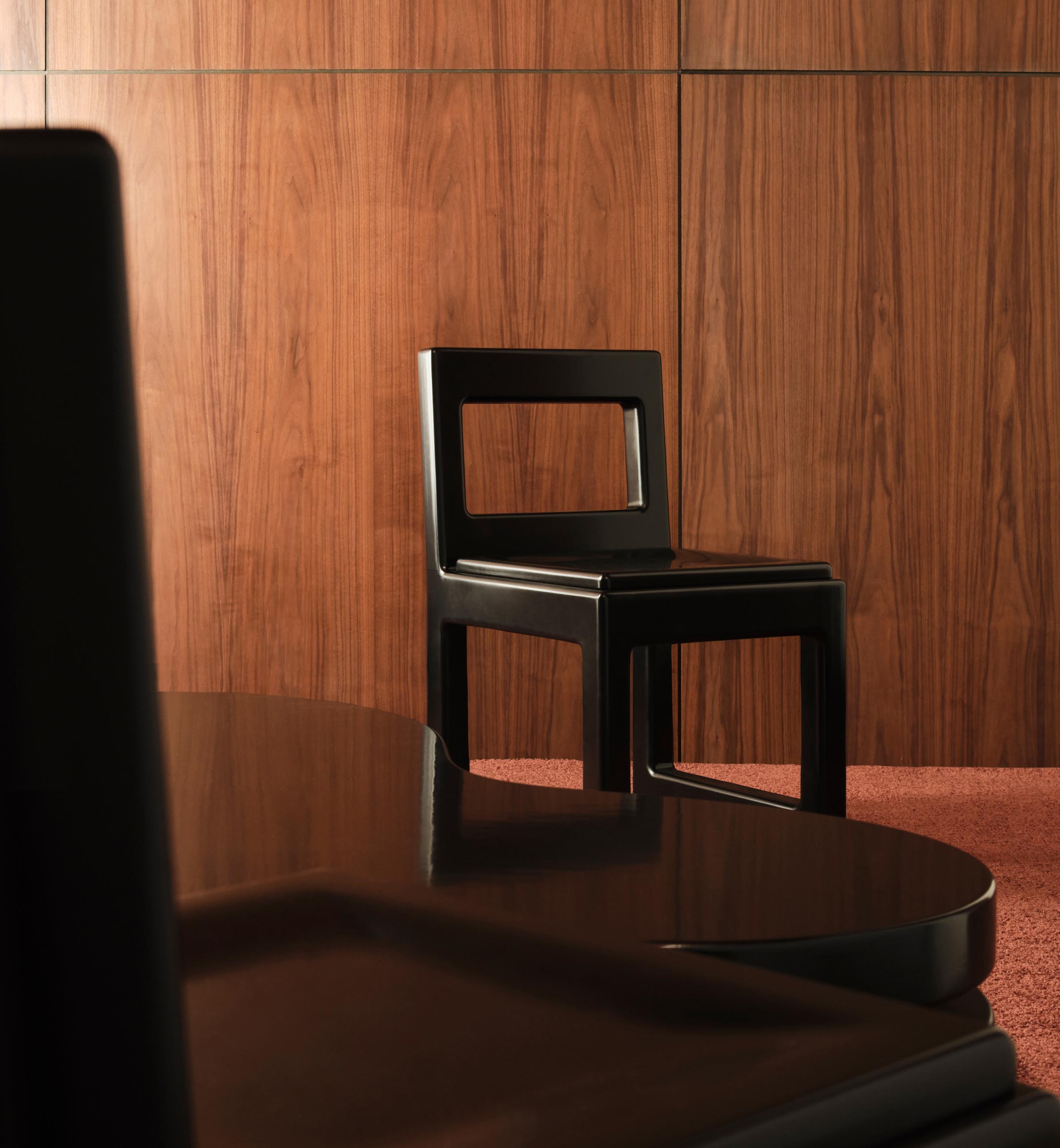 Willett in a studio with two Shorty Credenzas