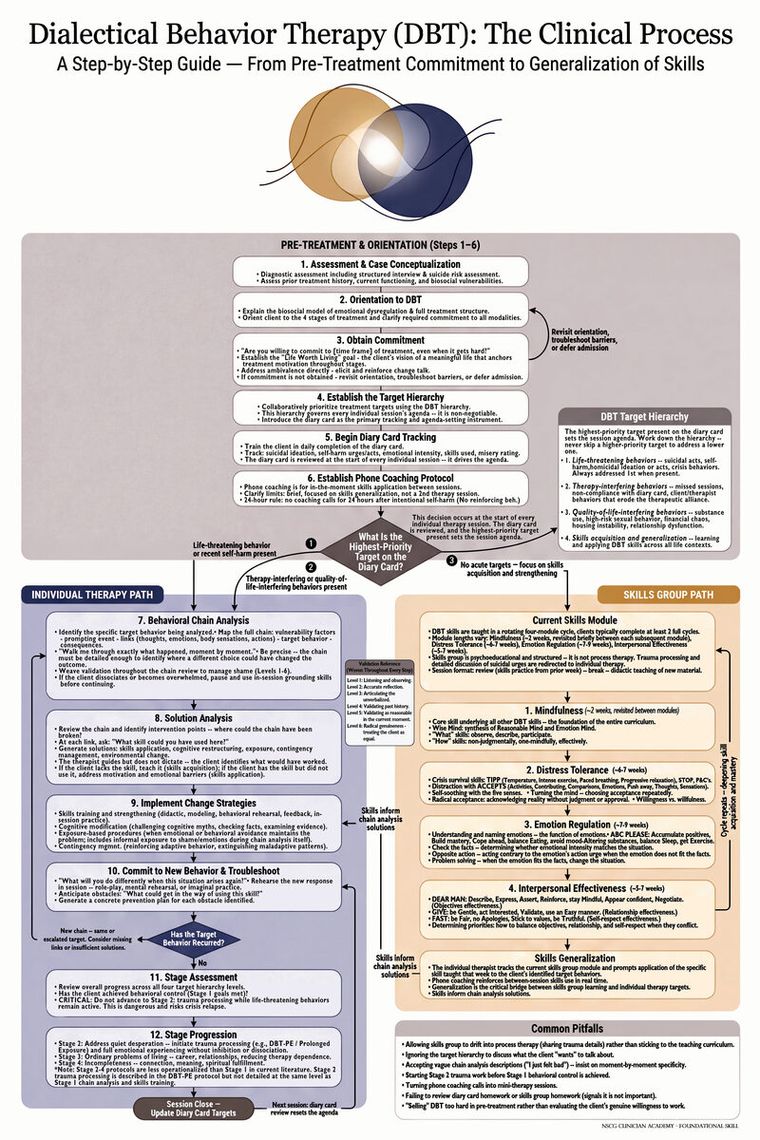 DBT Process training poster